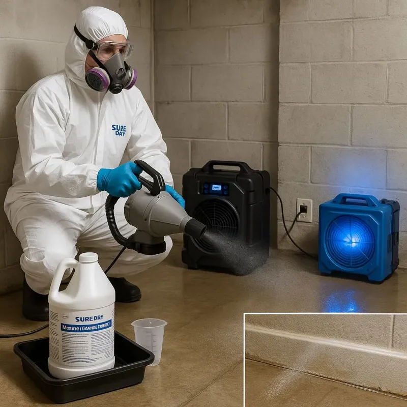 Sanitization and Odor Removal process in Signal Hill, CA