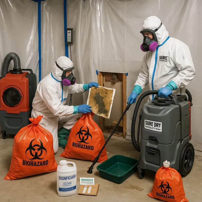 Contaminated Water Handling Protocols process in Signal Hill, CA